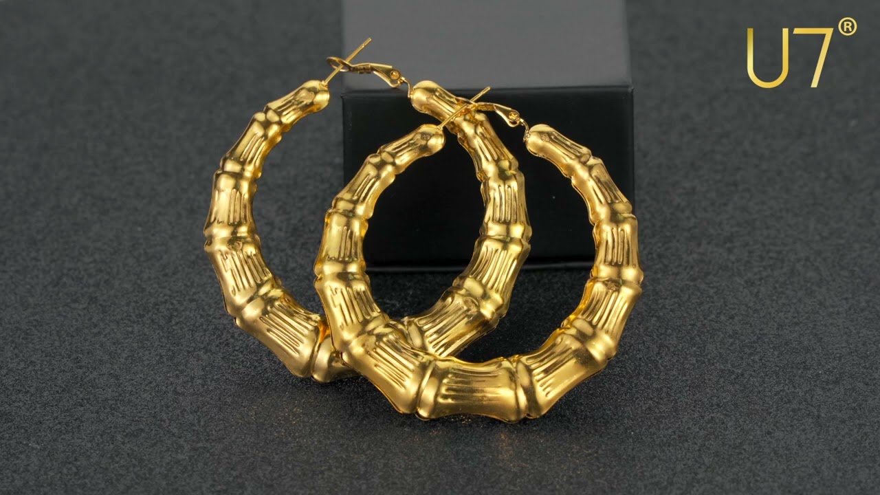 Bold & beautiful! 🌴 | Bamboo Earrings