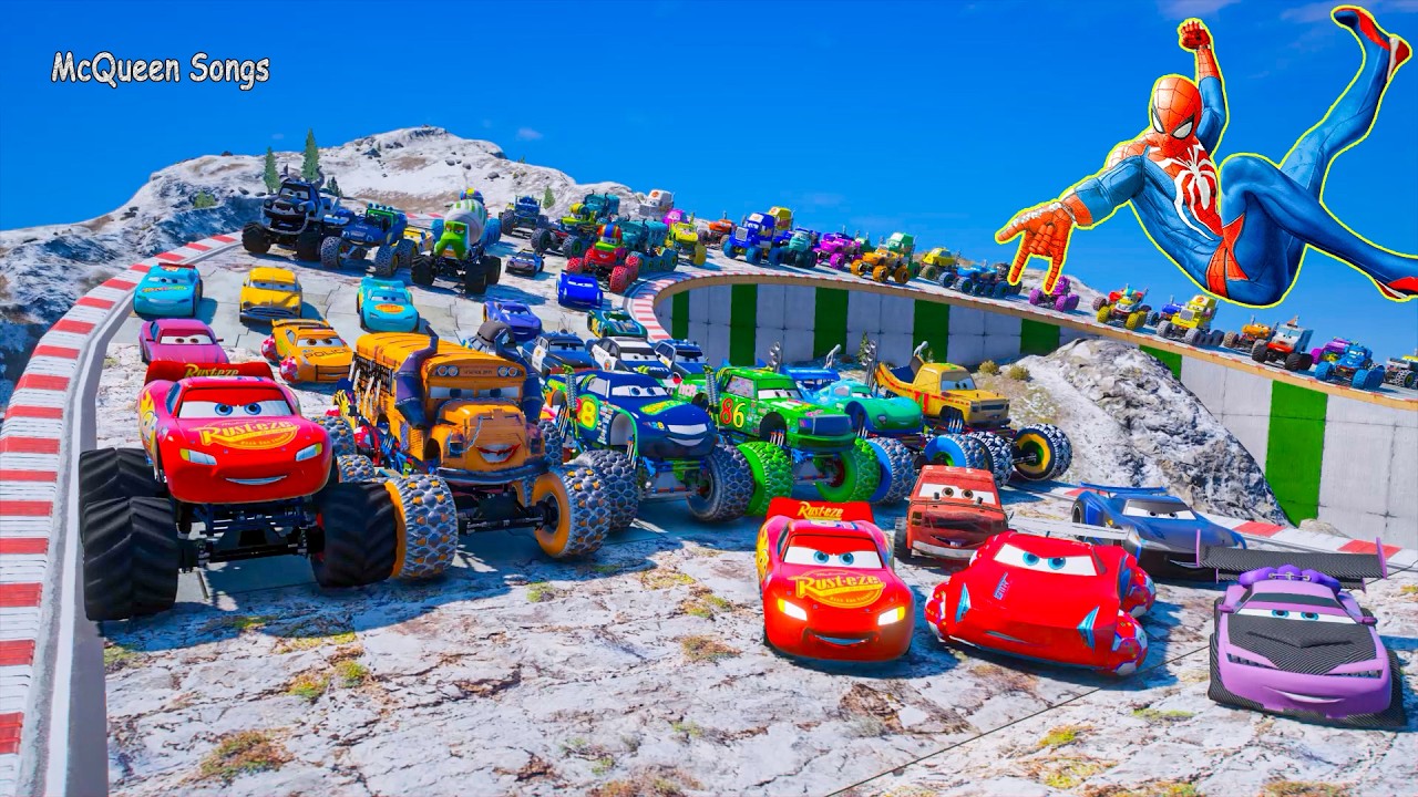 Disney Pixar Cars Unboxing Review | Lightning McQueen, Tow Mater, Chick Hicks, Sally Carrera, Cruz