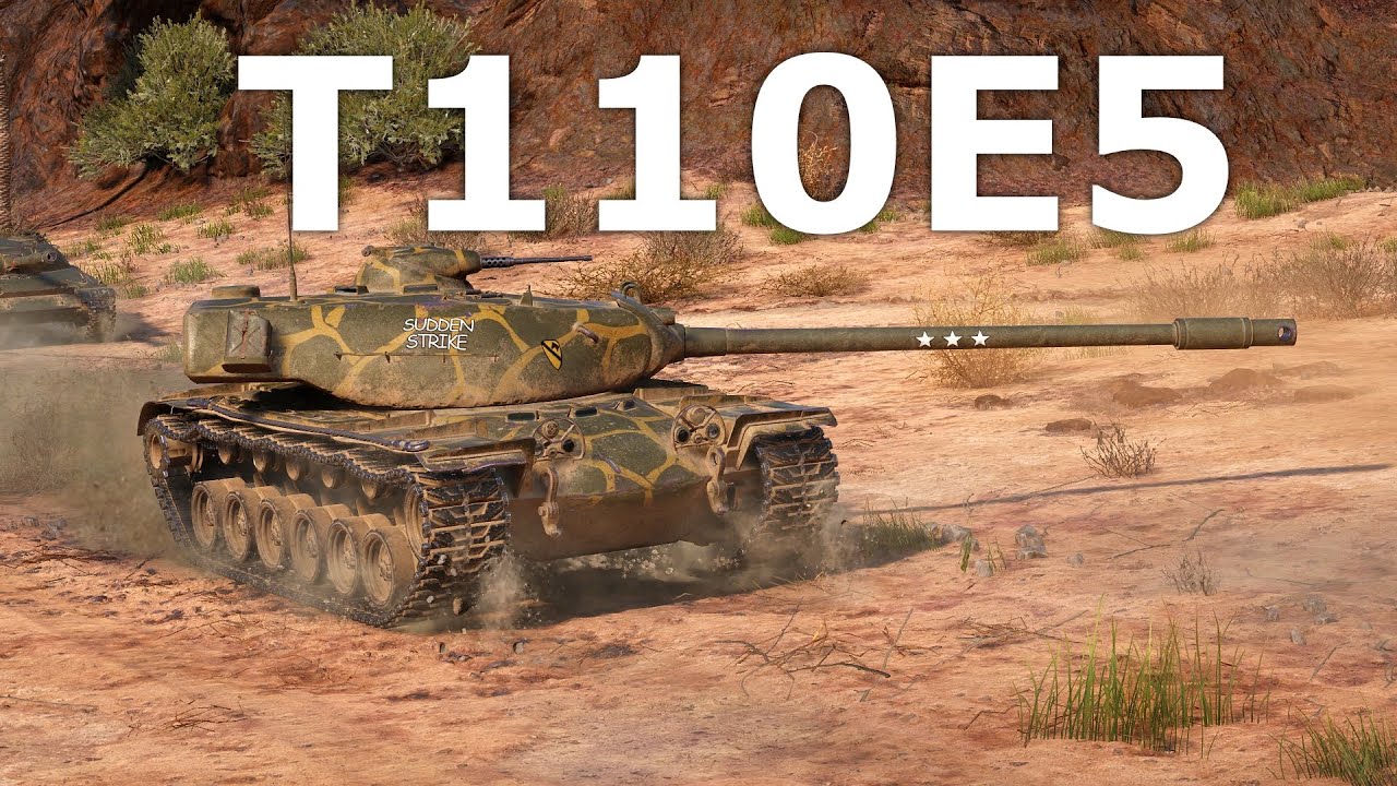 World of Tanks T110E5 - 6 Kills 10,8K Damage