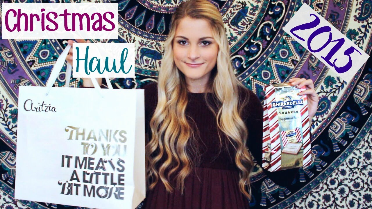 What I Got For Christmas 2015 | Tasha Farsaci