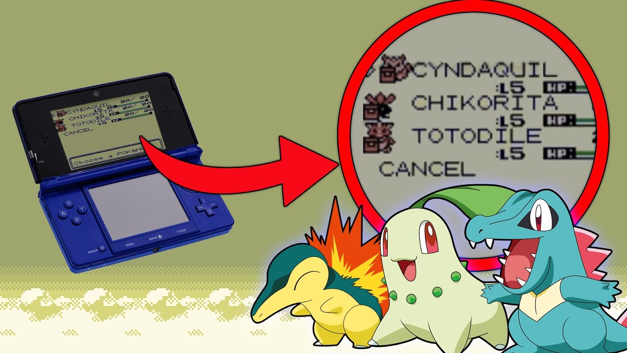 Pokemon Gold and Silver 3DS (VC): How to get all 3 Johto Starters without Trading!