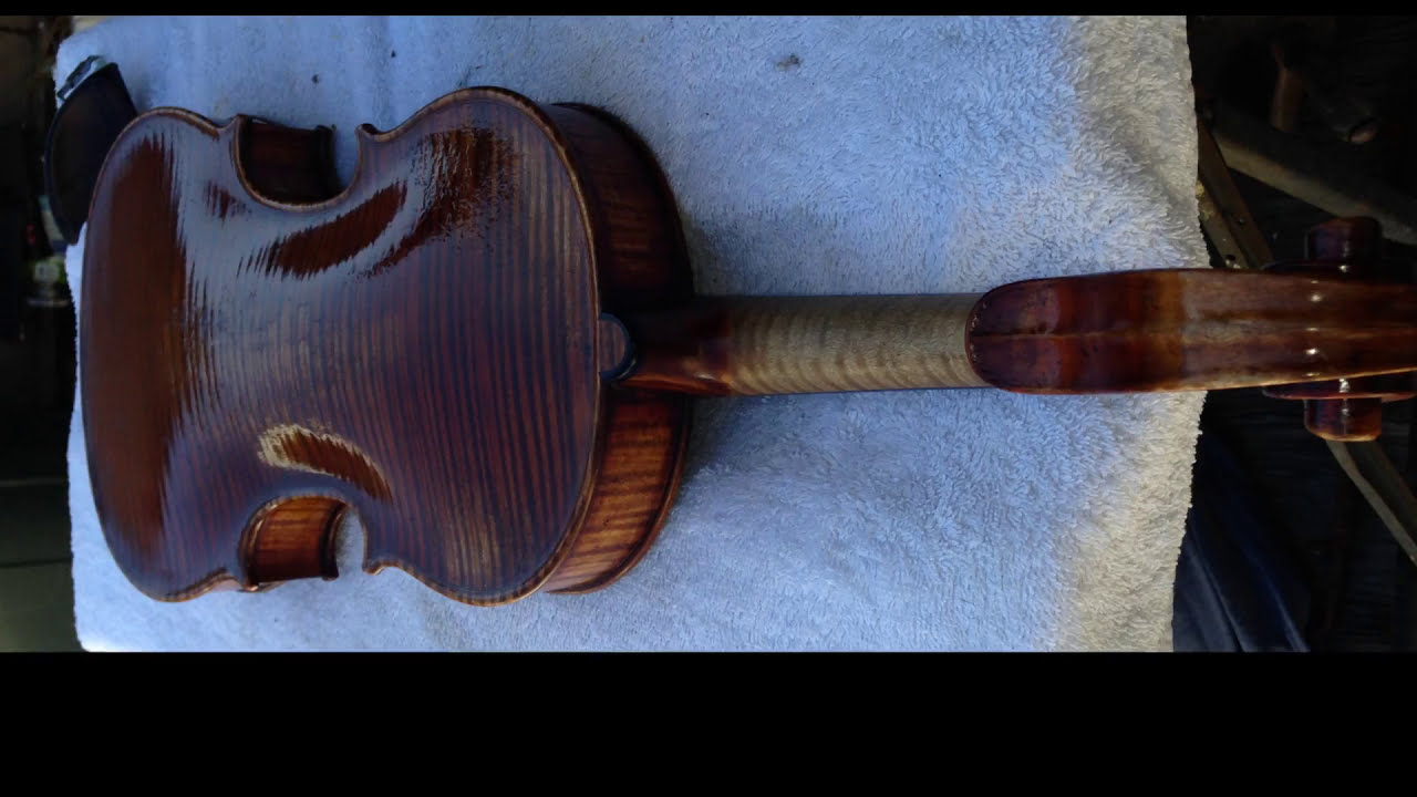 Reparación sencilla de pescuezo (o) Mástil de Violín video#9