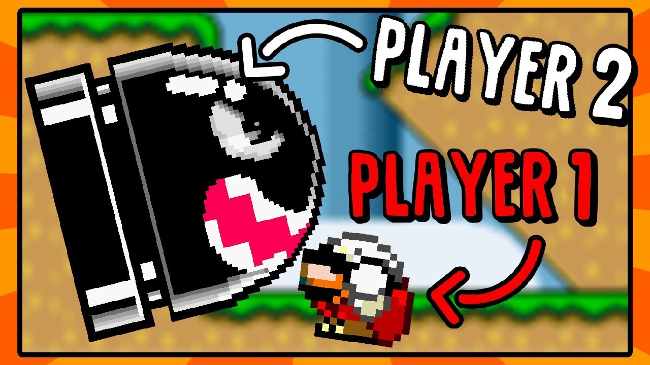 Player 2 Controls the Enemies! | Super Mario World Rom Hack