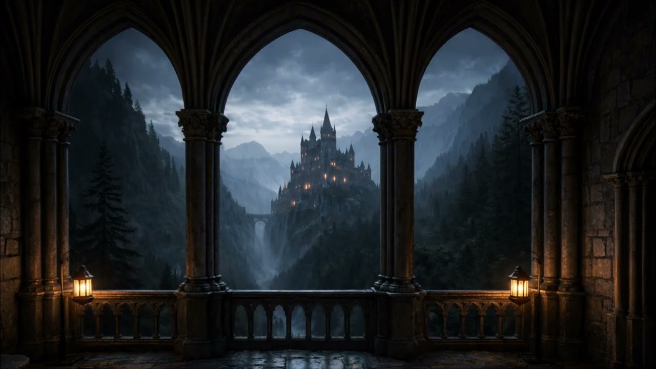 A Castle Beyond the Window | 2 Hours of Ambient Music