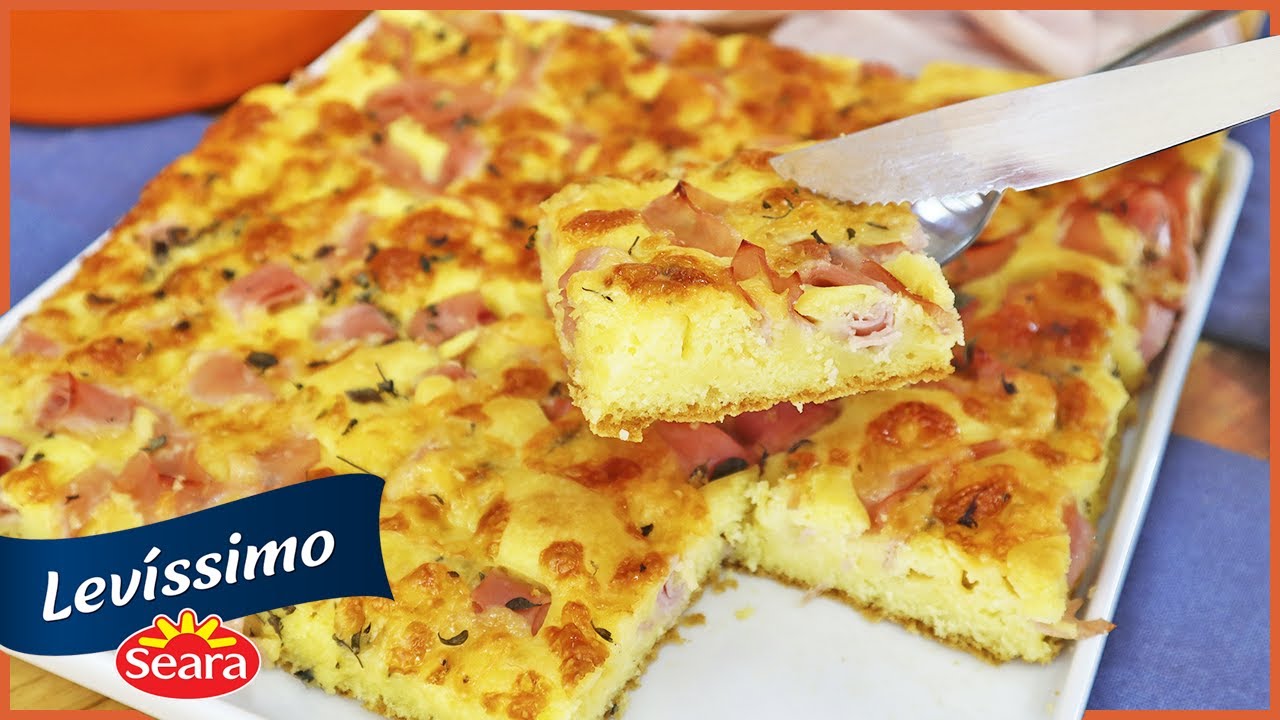 A MELHOR TORTA SALGADA DE LEV&Iacute;SSIMO E QUEIJO I Receitas de Pai