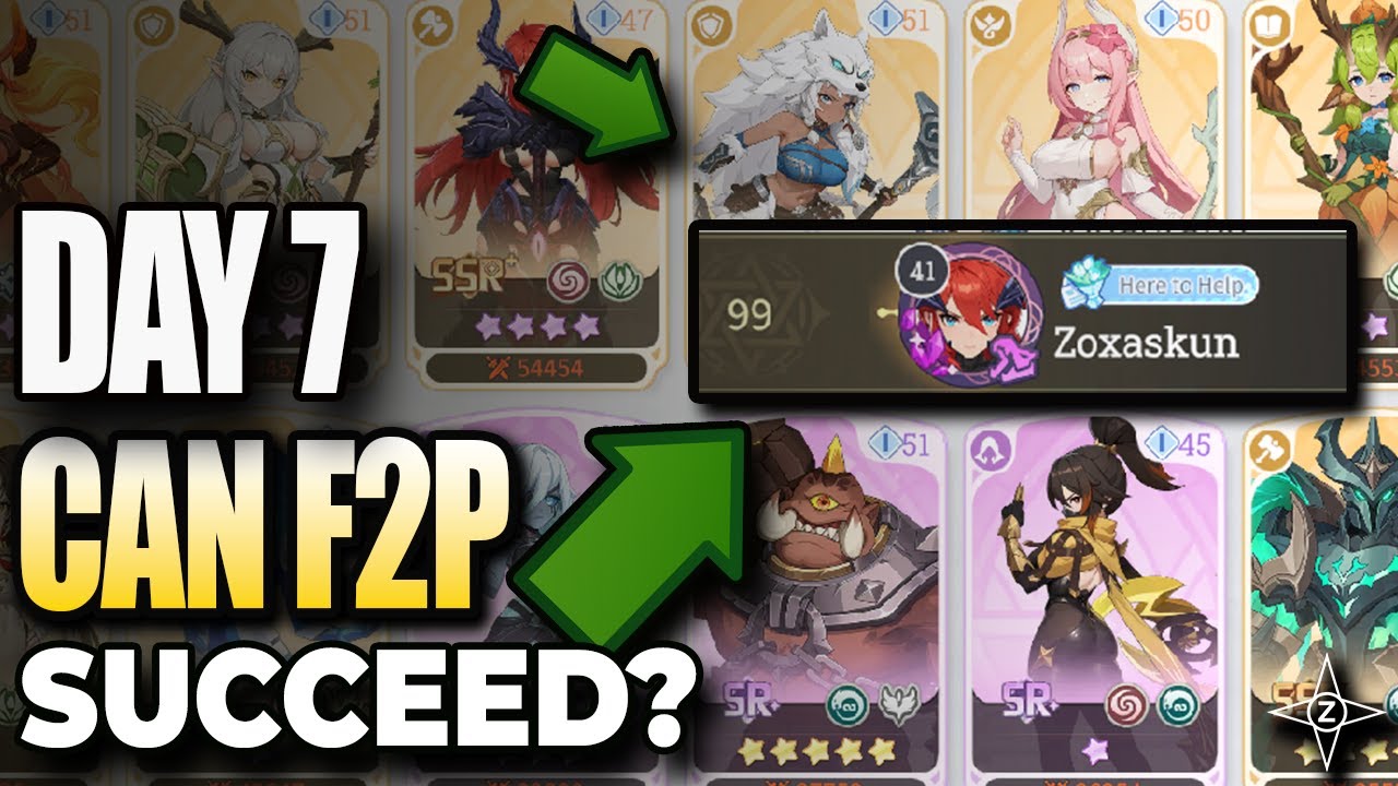 Обзор прогресса богов в режиме F2P: Путешествие на драконе, 7-й день. Лучшая функция уже здесь!