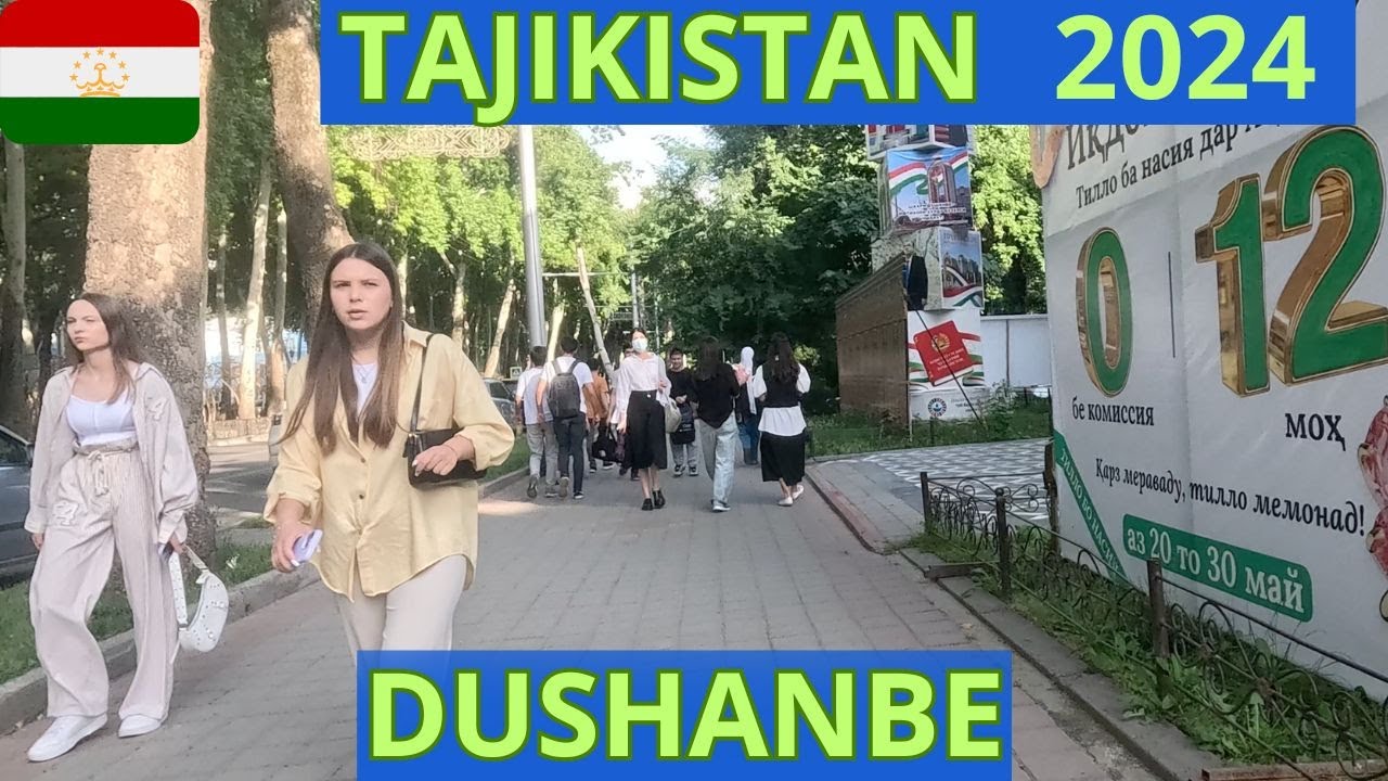 РАЙ НА ЗЕМЛЕ. 🌹🌸🌼🌺 ПРОГУЛКА ПО ГОРОДУ ДУШАНБЕ. ЧАСТ 2