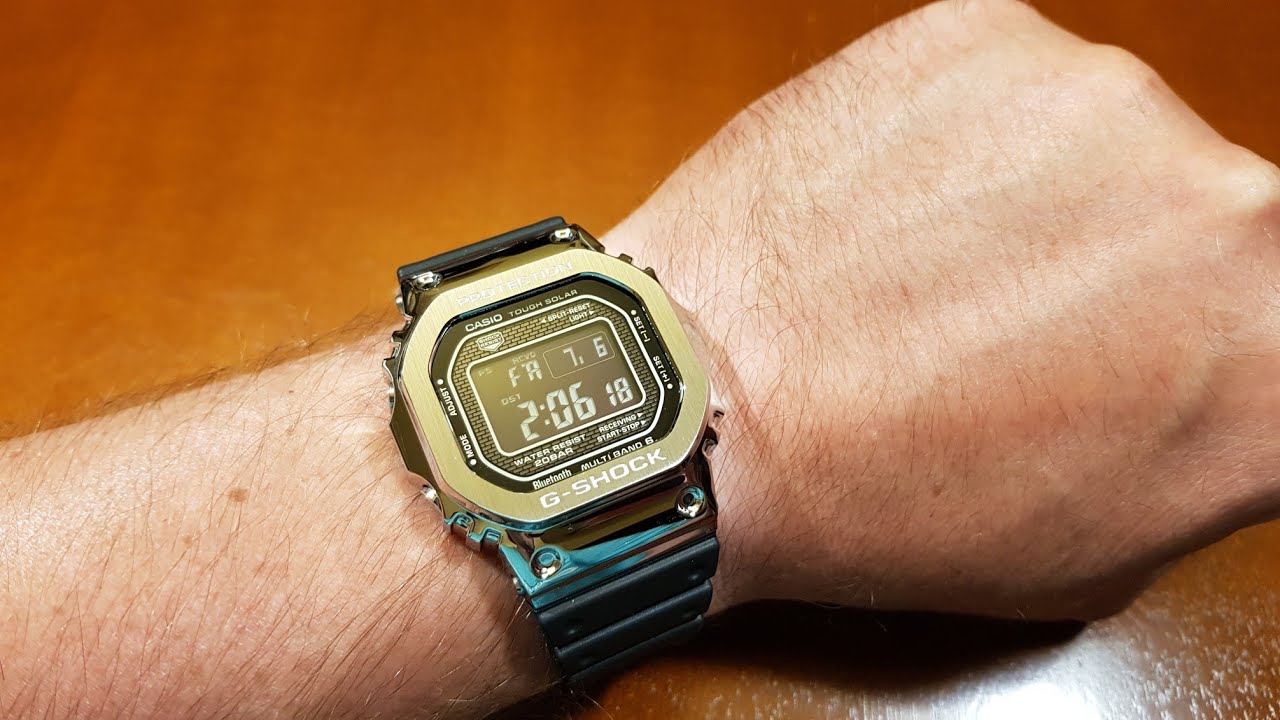 Casio G-Shock GMW-B5000-1ER - unboxing, porównanie i przymiarka [PL]