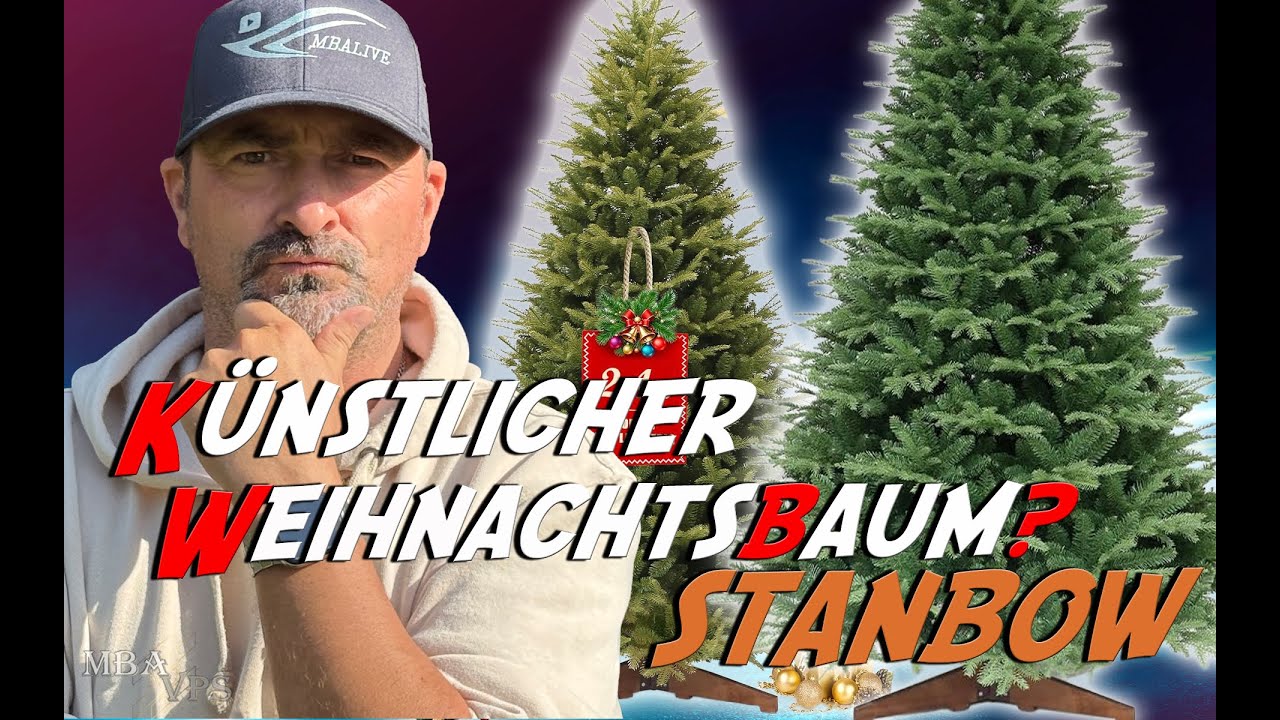 Künstlicher Weihnachtsbaum von Stanbow *oder doch lieber einen echten Baum?*