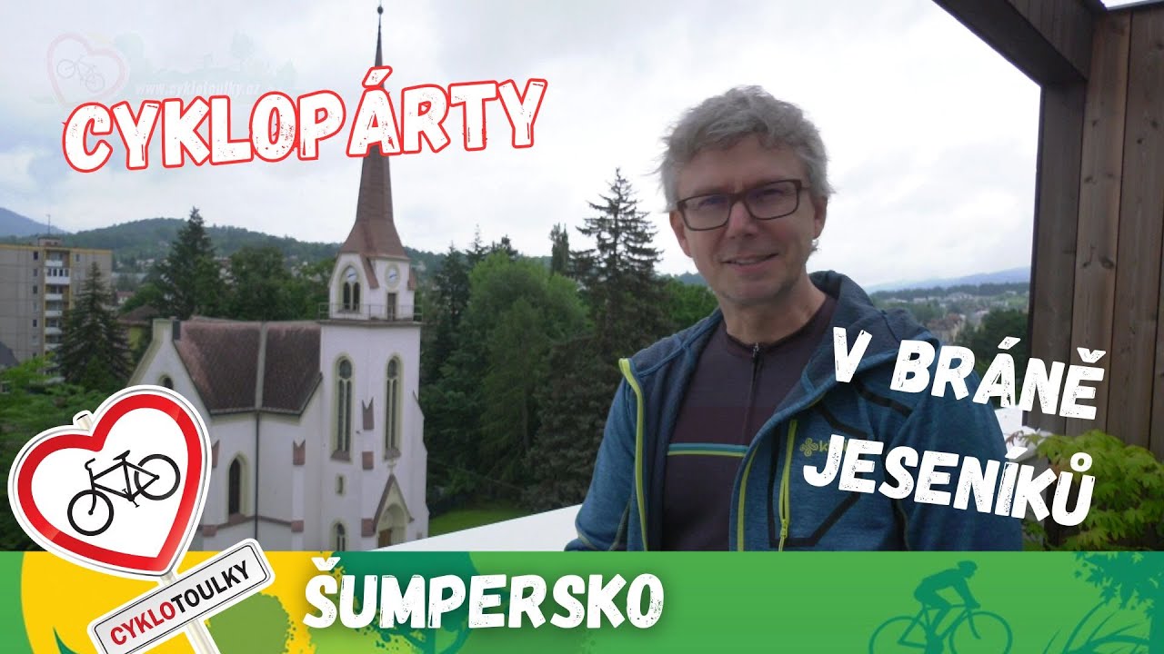 Cyklopárty v živé bráně Jeseníků: Cyklotoulky v Šumperku