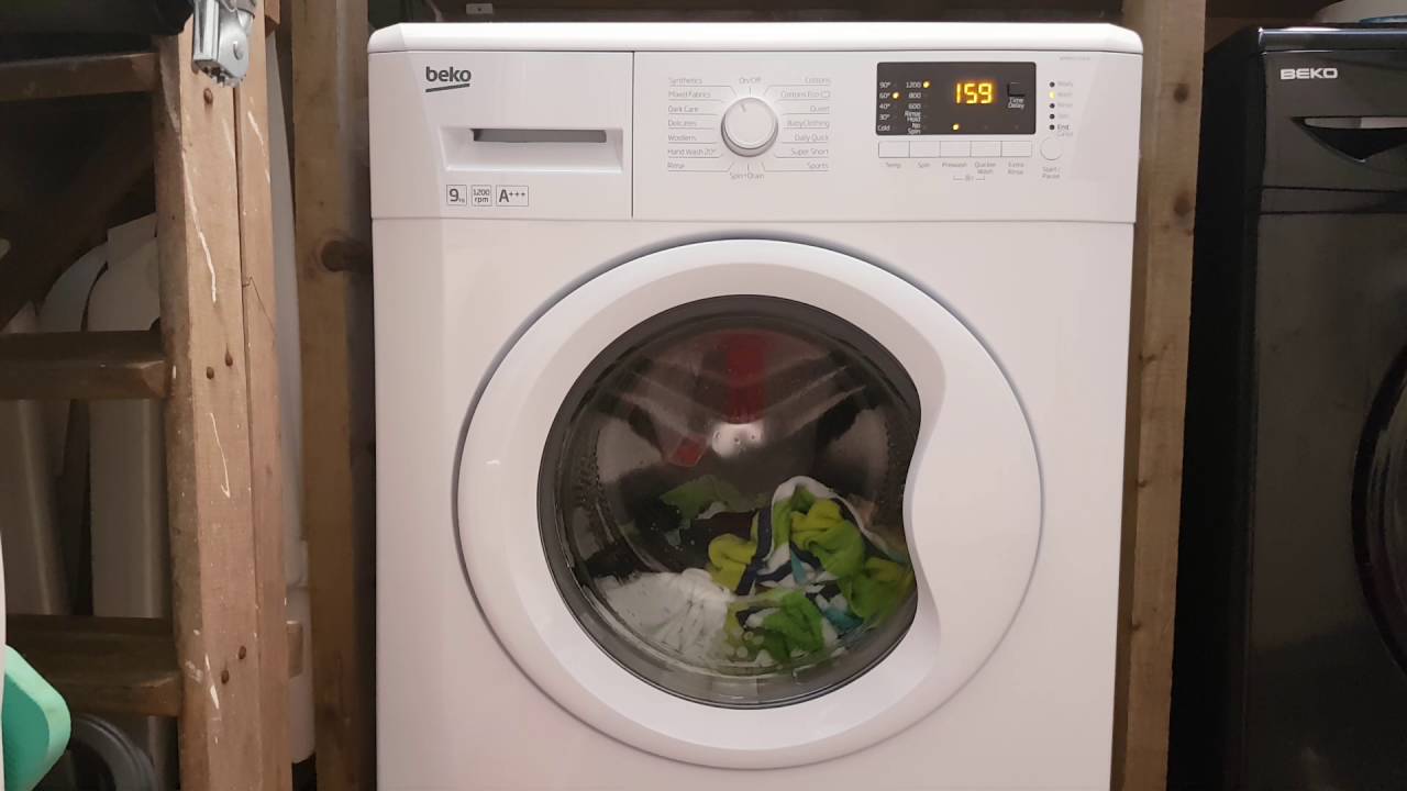 Beko synthetics 60 + prewash 1/5