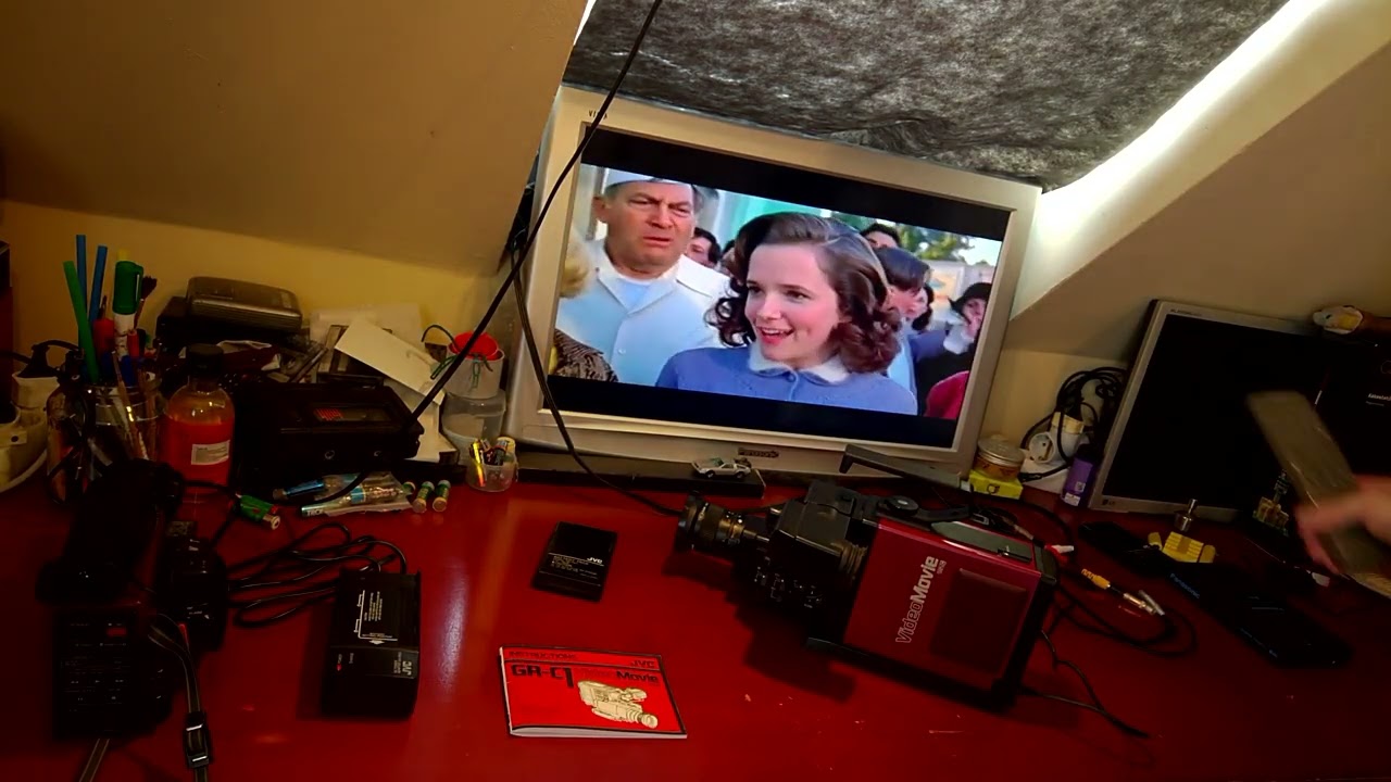 JVC GR C1 kamera - elkészült a DIY akku - közben el is rontottam a gépet...