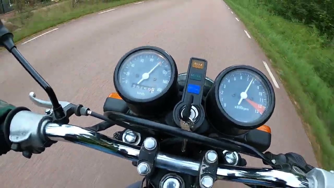 Honda CB125T top speed