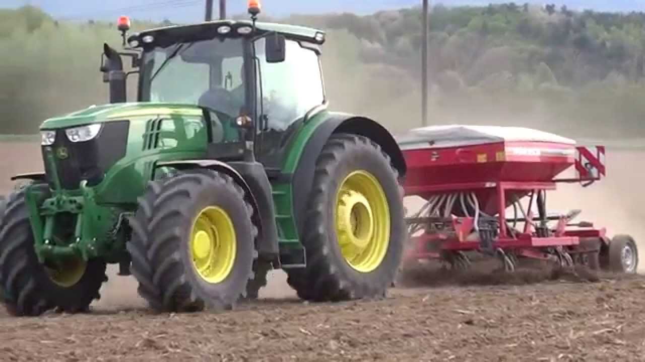 John Deere 6210r Direct drive +Horsch Co3 / FULL HD/ 2014