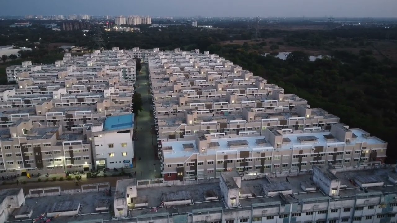 Chennai Pudupakkam Cosmocity Drone view DJI Mini2