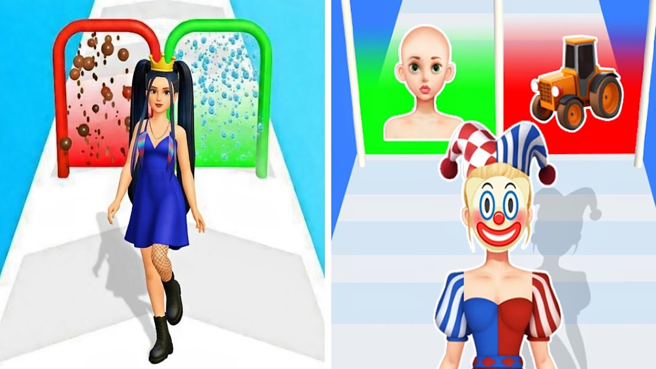 Build A Queen vs Diy Fashion Queen Max Level Unlocked SpeedRun Gameplay