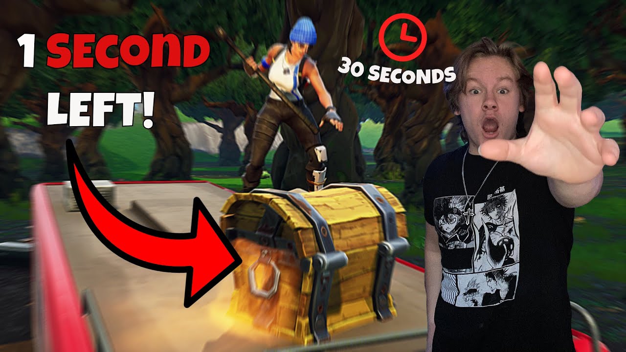 30 SECOND LOOT CHALLENGE IN FORTNITE!!!