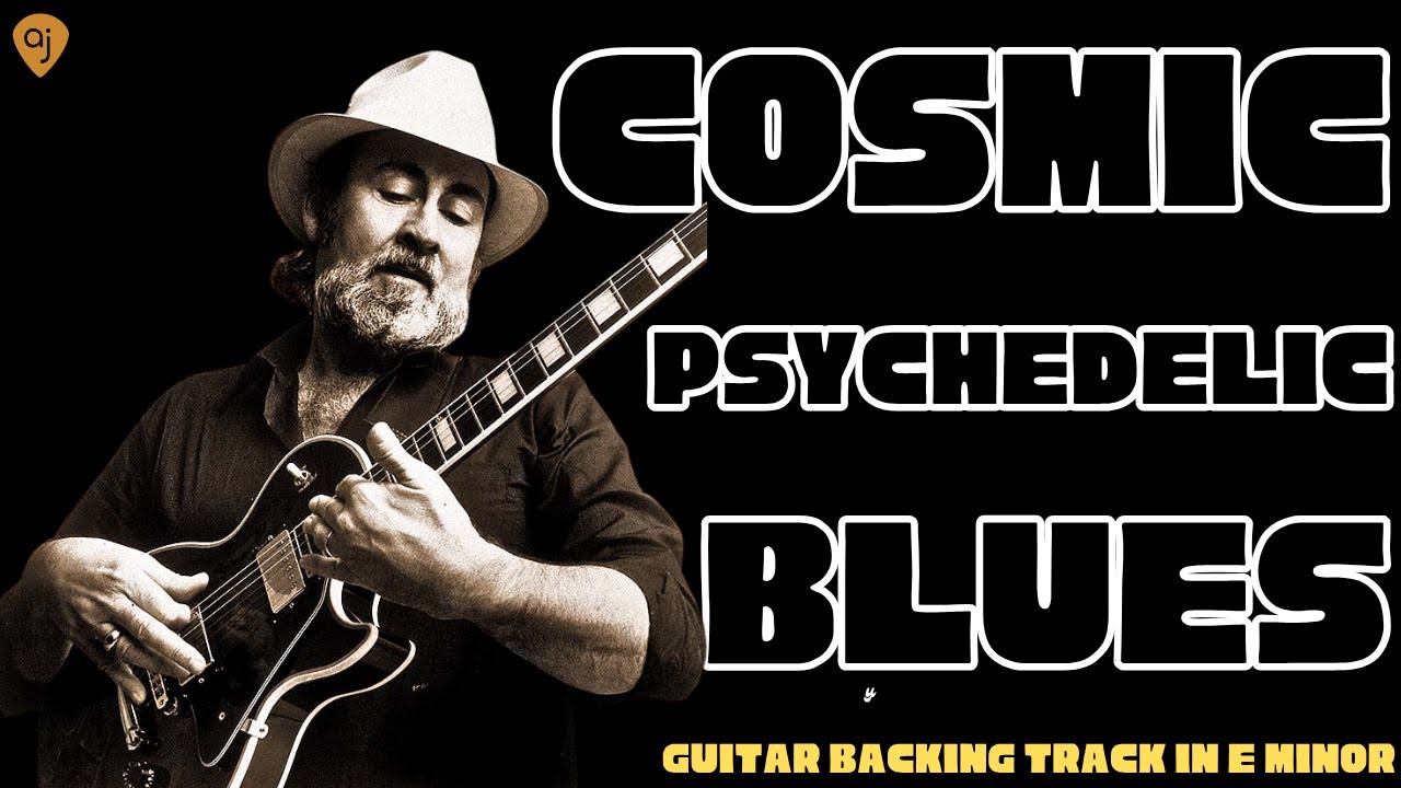 Cosmic Psychedelic Blues Jam | Guitar Backing Track in E Minor