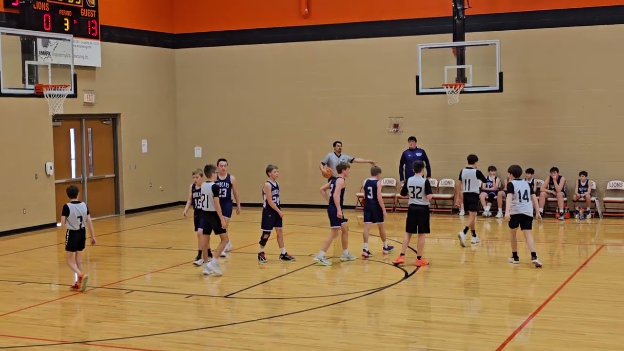 Gravette 7th grade vs Berryville 1/29/26