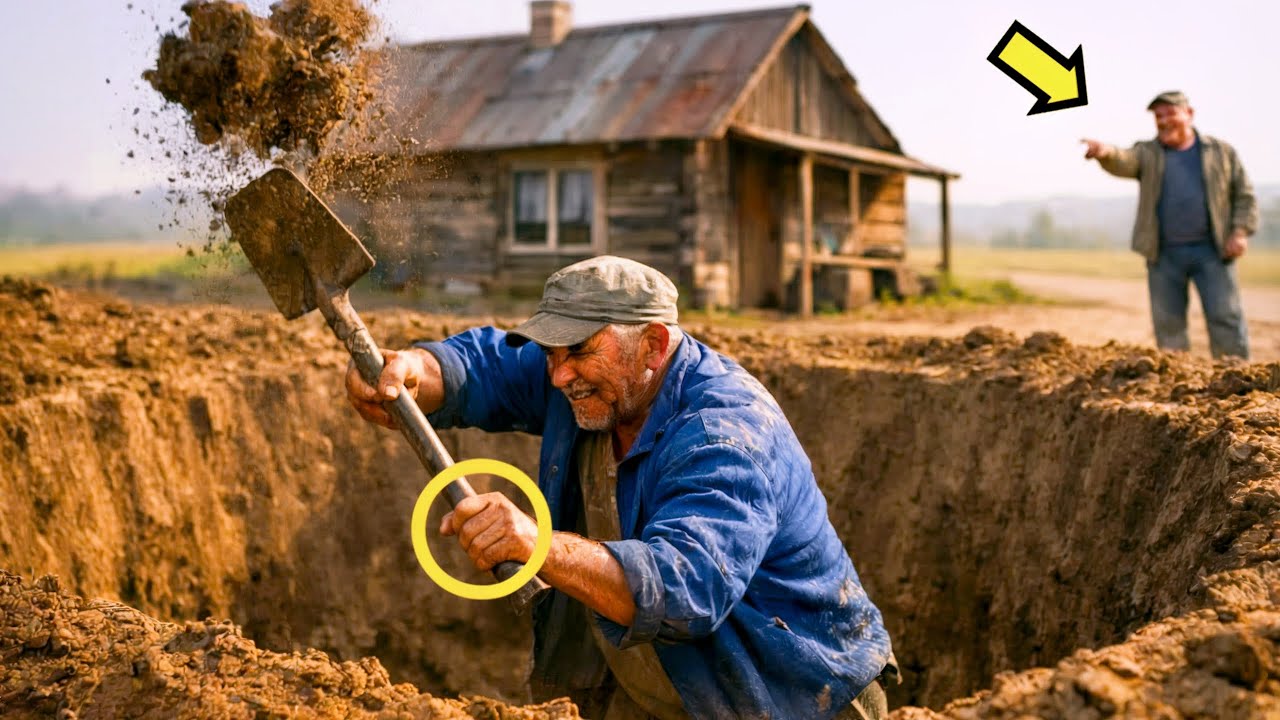 THE NEIGHBOR CALLED HIM CRAZY FOR DIGGING UP THE YARD NONSTOP… BUT WHAT HE FOUND…