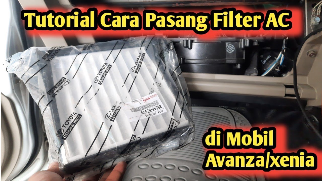 Cara Pasang Rumah Filter AC di Mobil Avanza/Xenia Gen2 | KLINIK OTOMOTIF