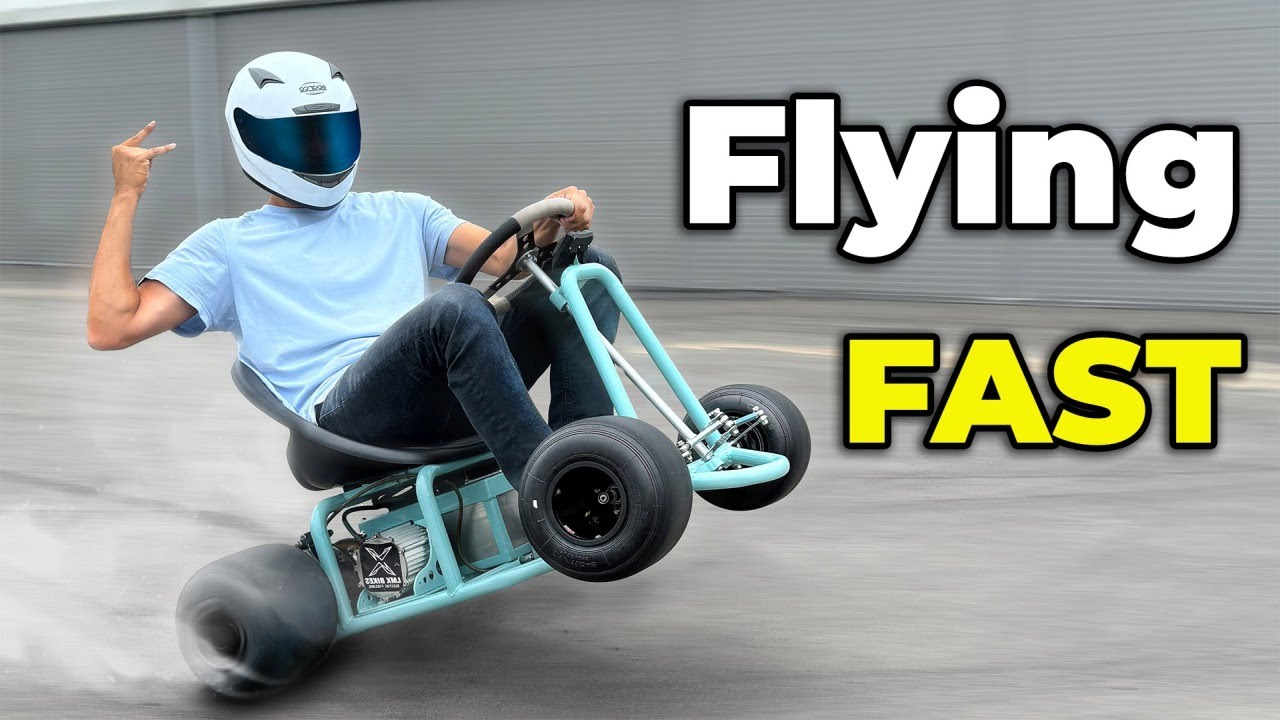 I Built MINI Electric GoKart For Drifting!