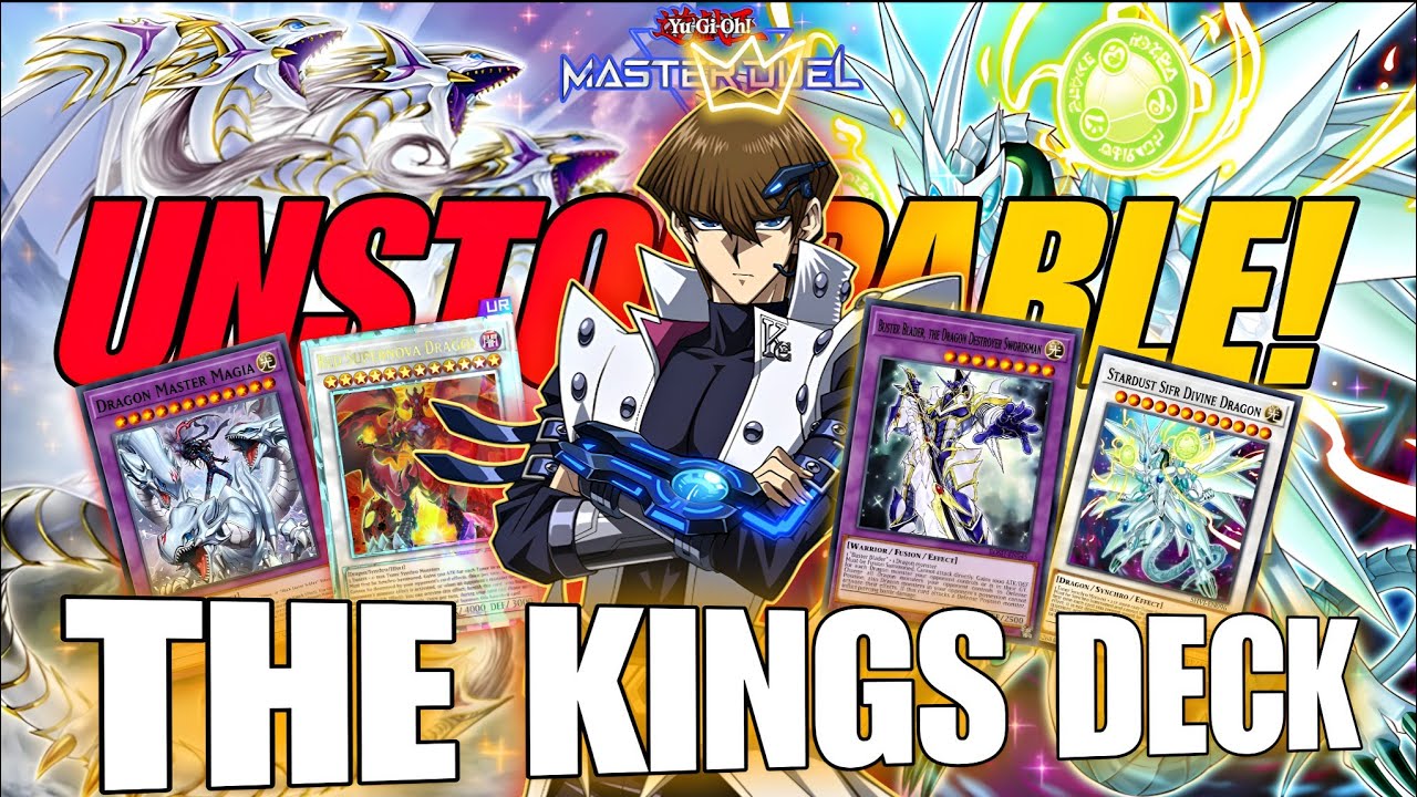 UNSTOPPABLE COMBO!🔥Blue-Eyes × Buster Blader × Magia | Kings Deck 2025 | Yu-Gi-Oh! Master Duel