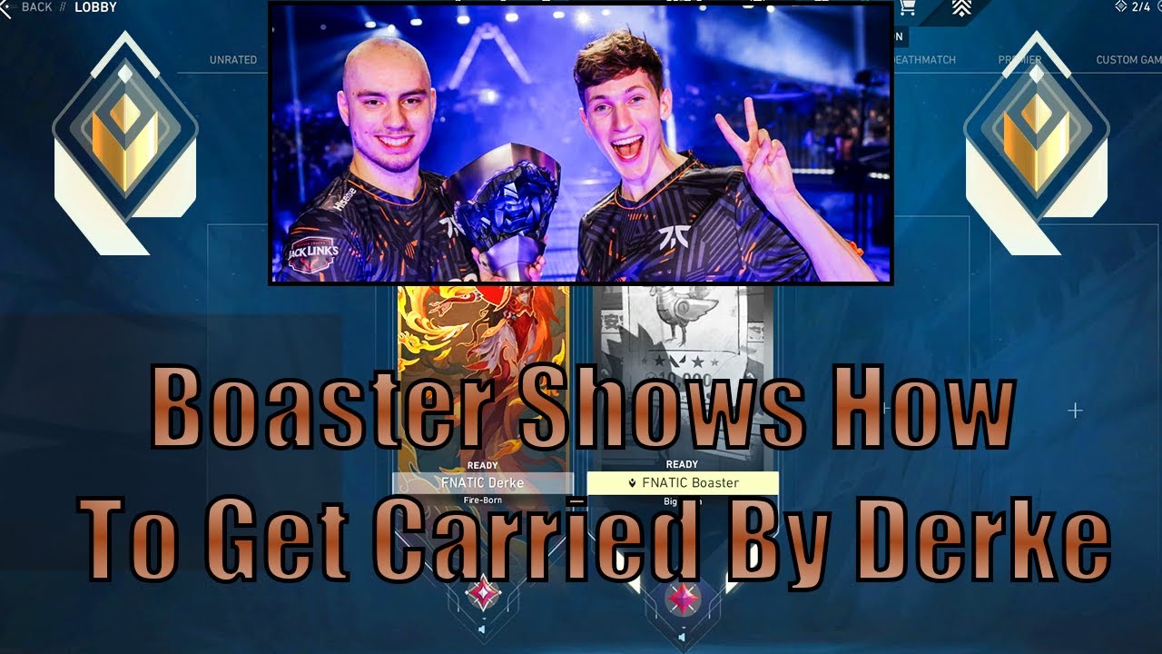 That's What Fnatic Boaster Does To Win Before Playing With Derke | VALORANT