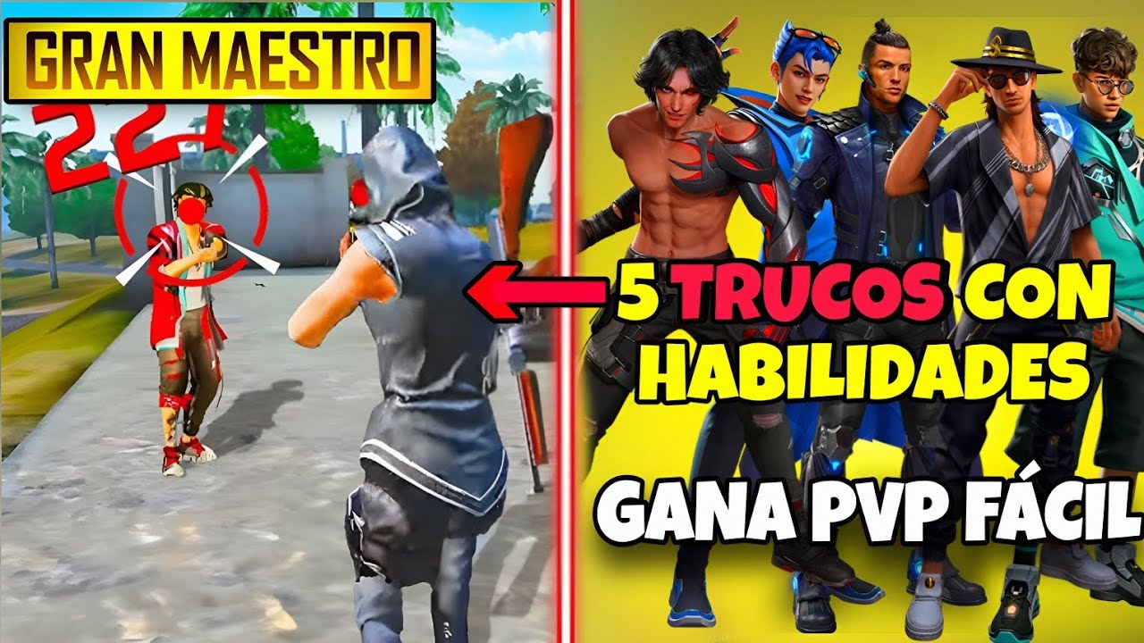 CANCELA HABILIDAD DE ORIÓN🤩 RYDEN ANTICIPADOR🤯 5 TRUCOS LETALES CON HABILIDADES EN FREE FIRE💥