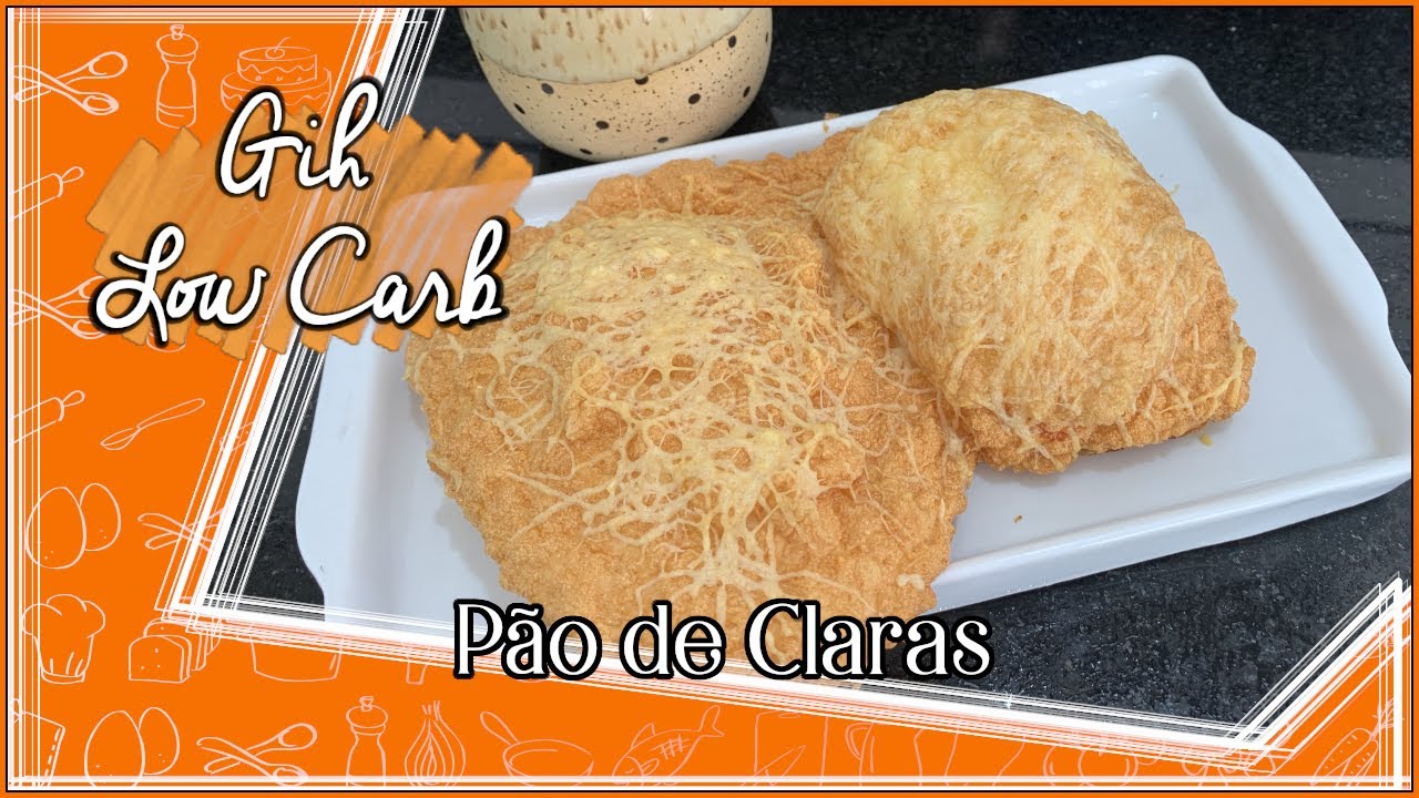 Pão de Claras | Low Carb - Cetogênica - Carnívora | - #GihLowCarb