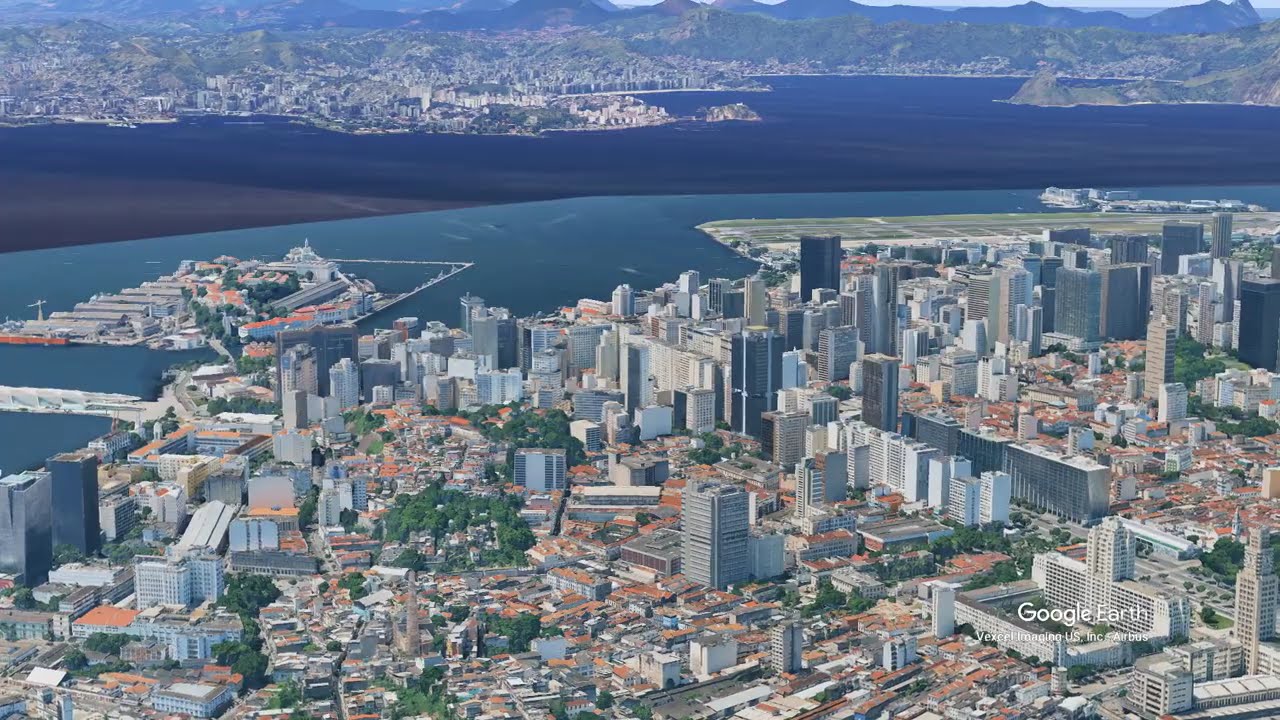 Rio de Janeiro Aerial View 3D  Stunning 4K Drone Tour of Brazil's Marvelous City