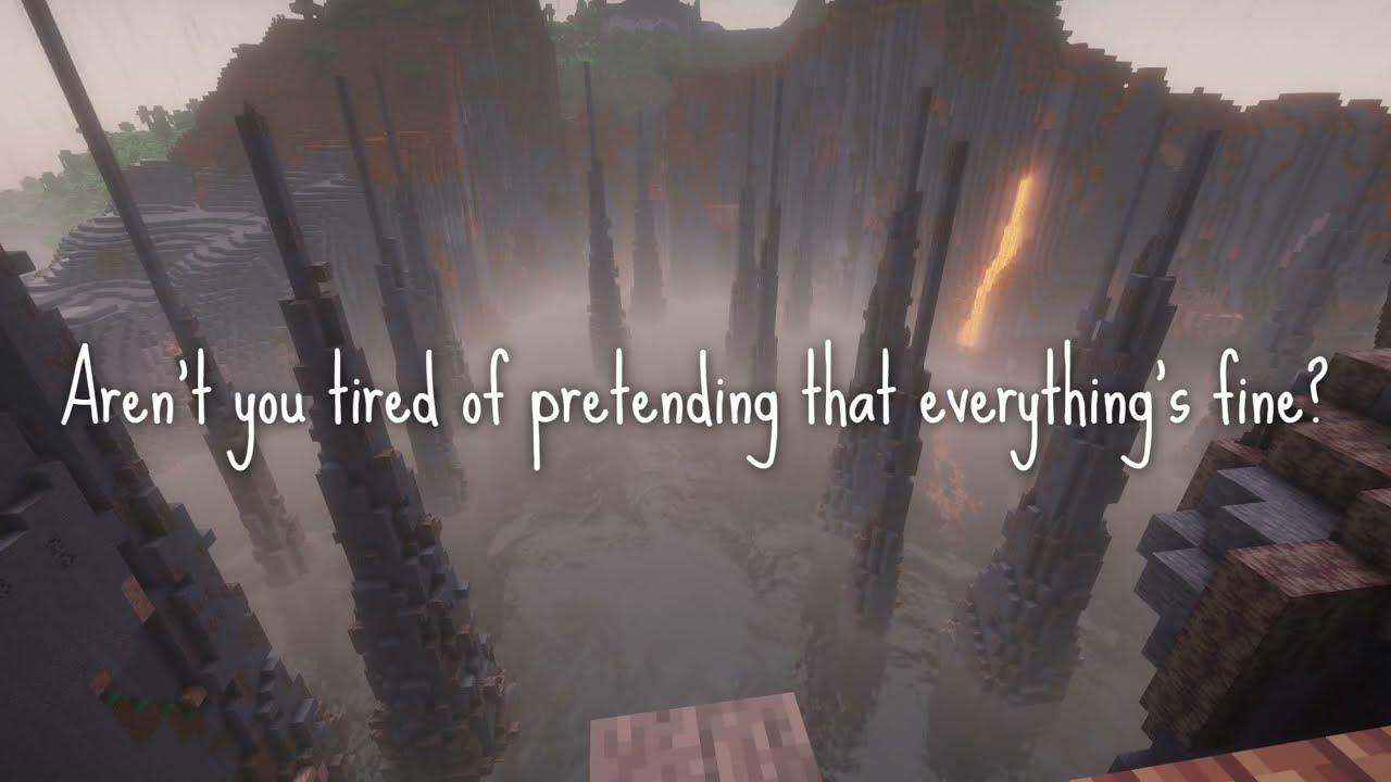 Aren't You Tired of Pretending That Everything's Fine? | Minecraft Calm Sounds for Anxiety 🌿 Part II