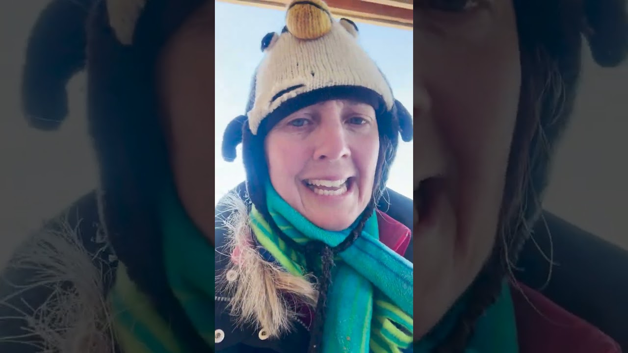 Sunshine. Winter Storm Fern Day 3.