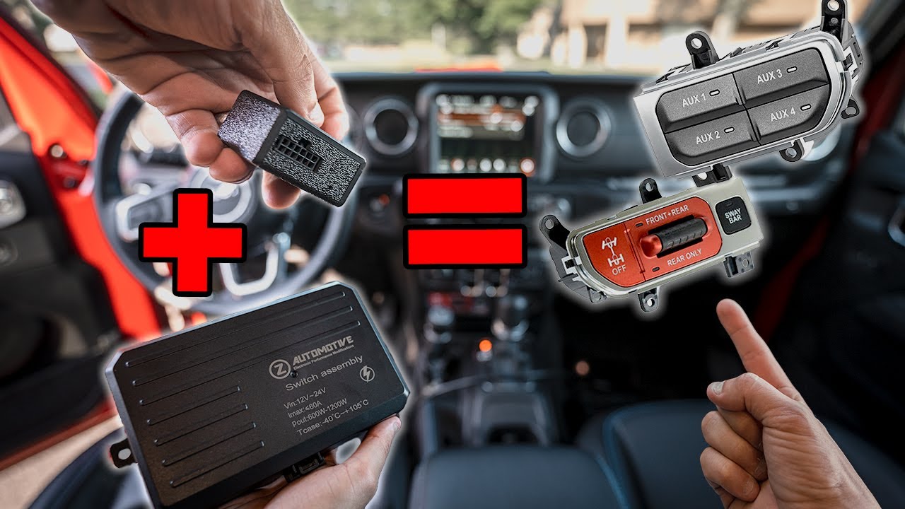 Add Auxiliary Switches to Your Jeep Wrangler JL or Gladiator JT - AuxZiliary Kit Installation
