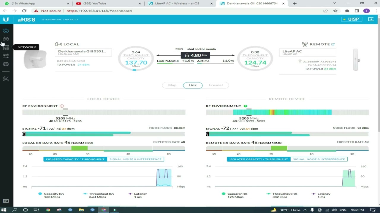 How to Increase DBM Power - dbi Power in AC Devices UBNT - WIFI NETWORKING