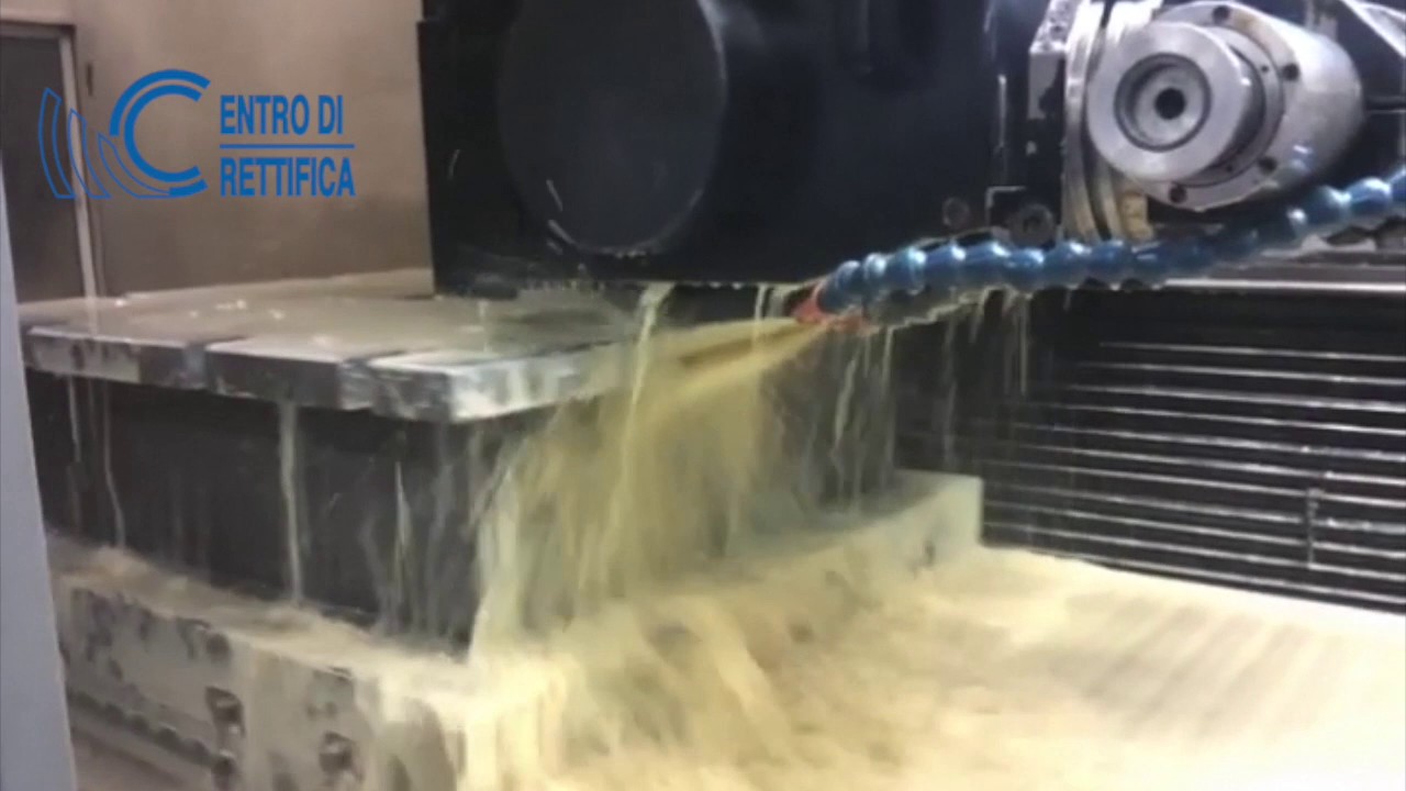 Lavorazioni di rettifica in piano di Tangenziale