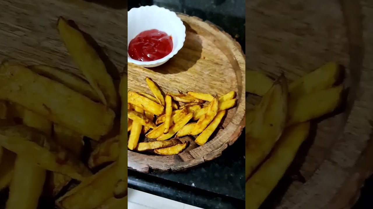 Potato wedges |Potato fry | Aloo fry 