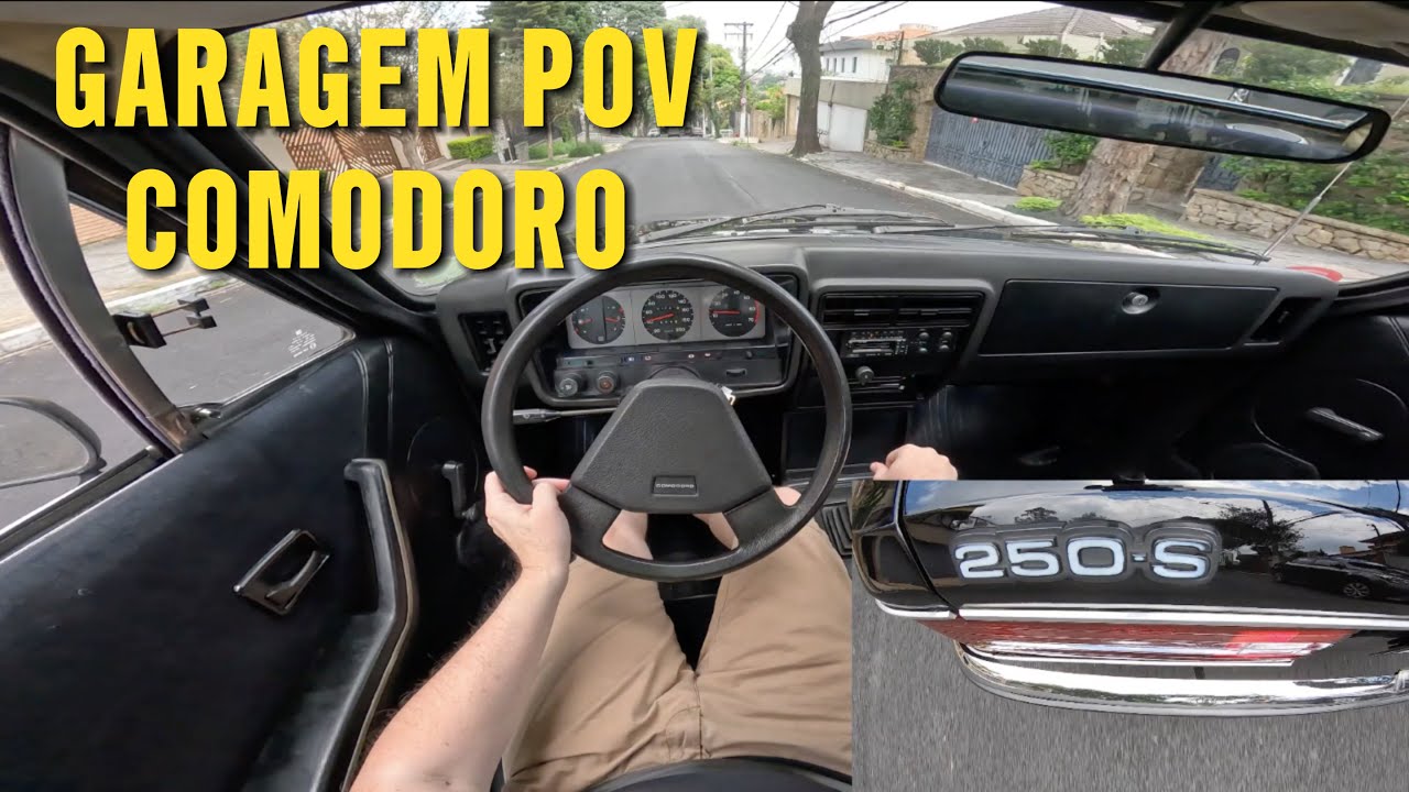 GARAGEM POV (capta&ccedil;&atilde;o no escape) | Opala Comodoro 4100