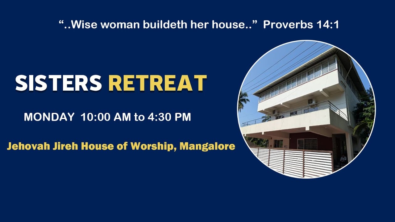 SISTERS RETREAT ON 26-01-2026 AT 3:00 PM