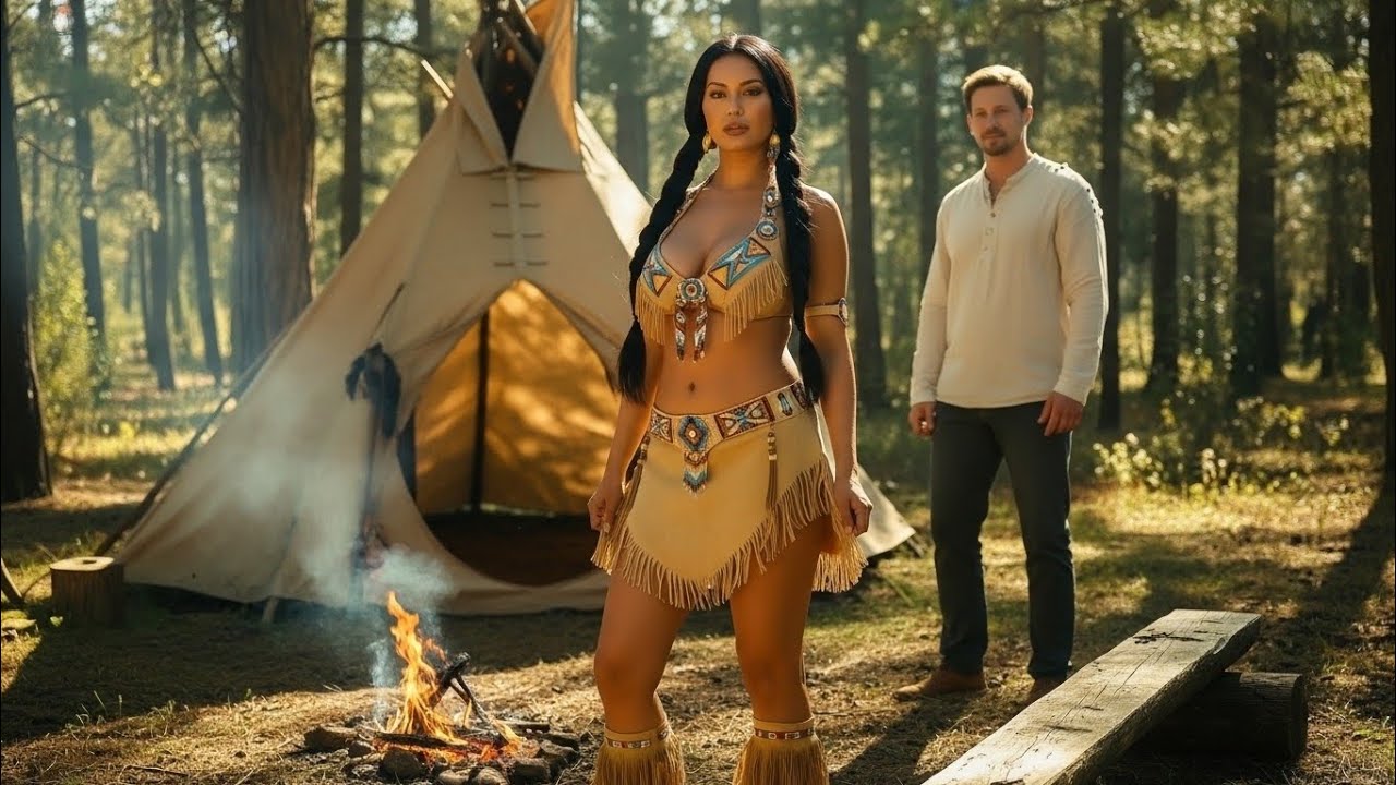 La joven apache se metió en la cama del ganadero casi sin ropa — y lo que dijo cambió su destino.