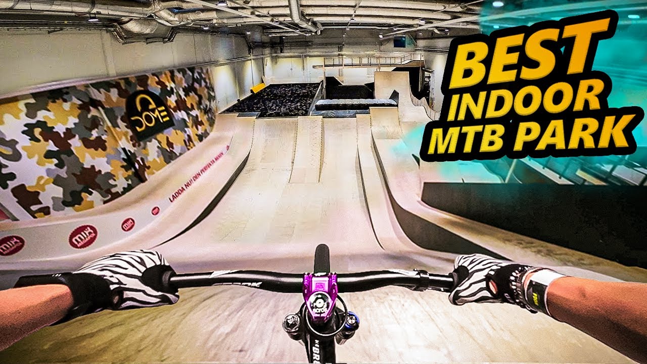 ЛУЧШИЙ ФРИРАЙД ДЛЯ МТБ В ПОМЕЩЕНИИ — Dome Adrenaline Zone