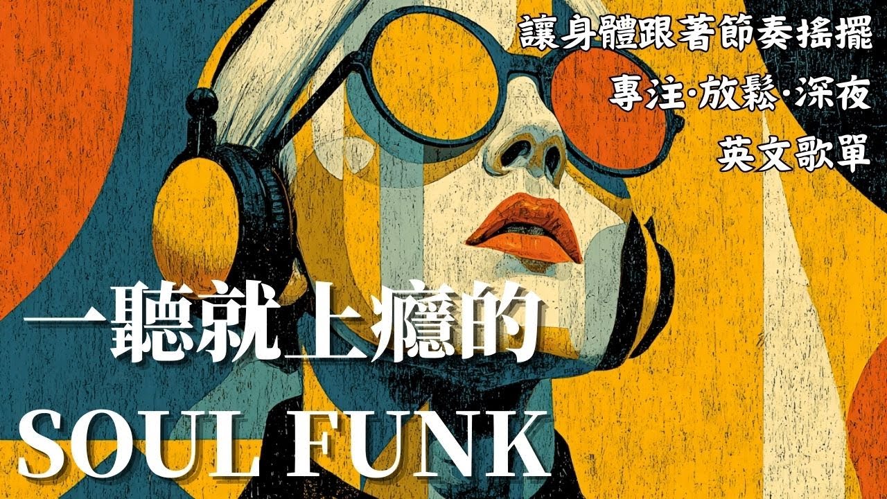 🌃 2026復古靈魂放克BGM｜深夜駕車霓虹感薩克斯Solo 🎷｜Rhodes暖和弦×黑膠顆粒｜放空・專注・夜讀最佳BGM ☕｜