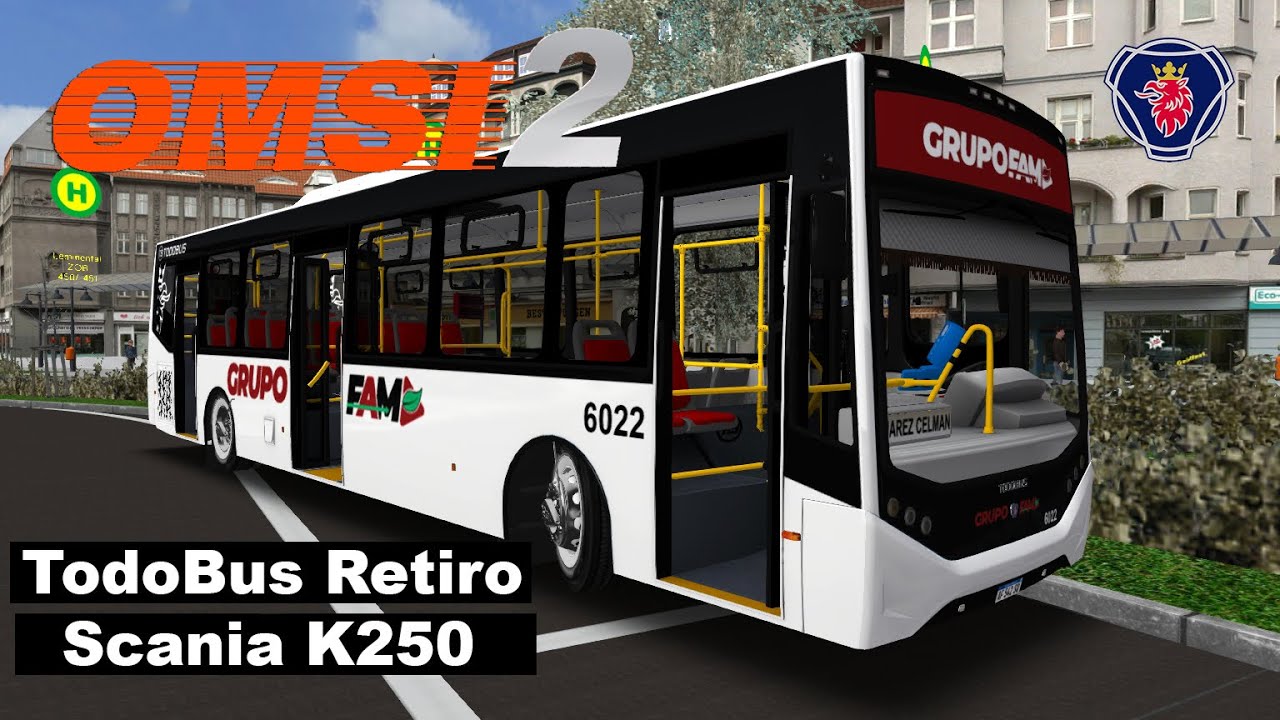 OMSI 2 | TodoBus Retiro Scania | Argentina