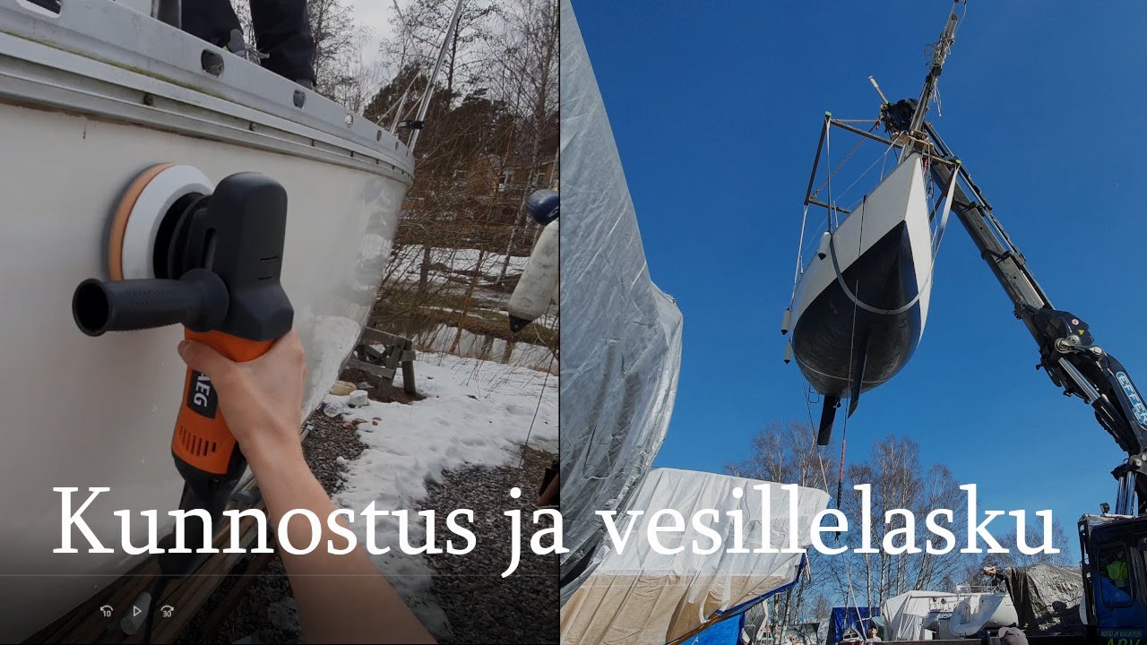 Purjehdus Keski-Eurooppaan osa 1: Kunnostus ja vesillelasku