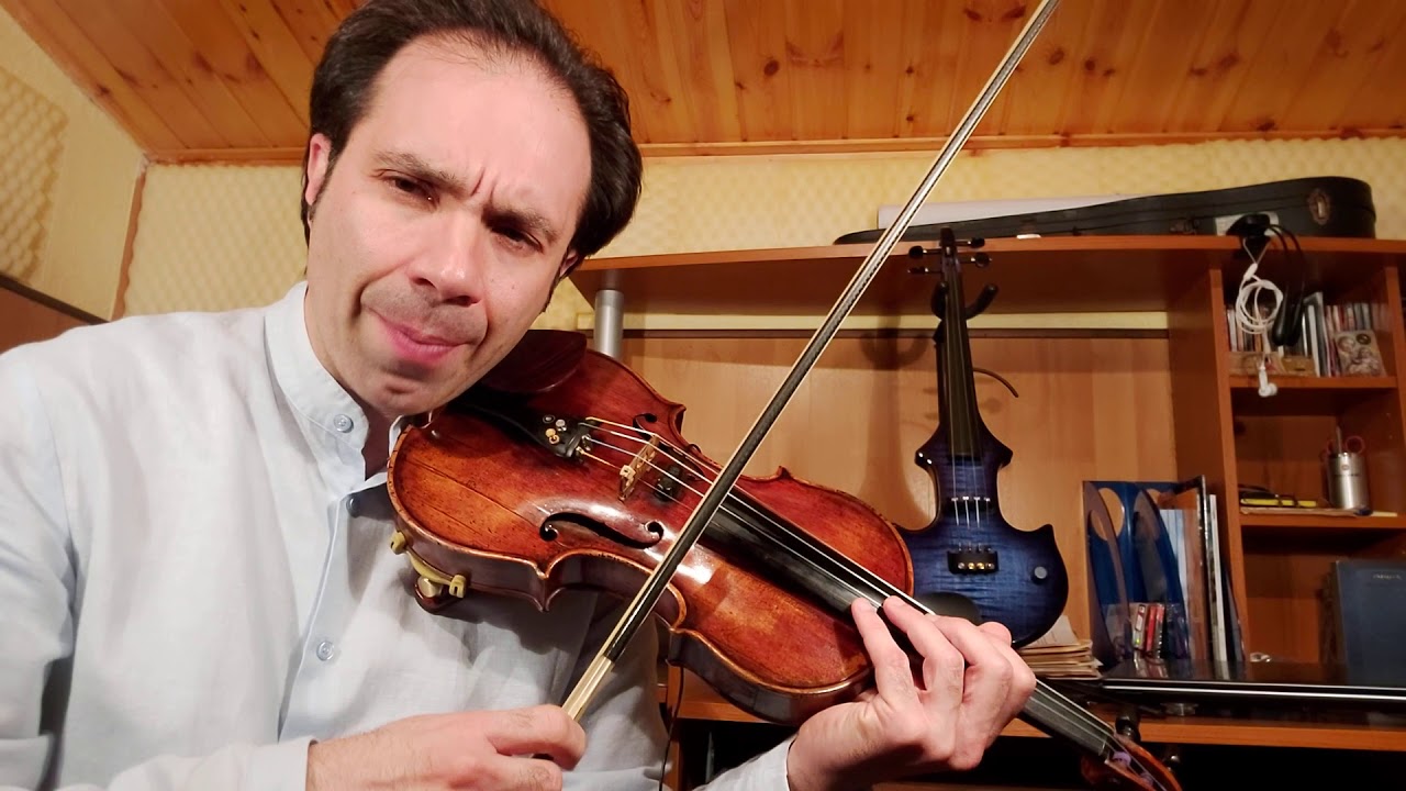 Tutorial in italiano. La elaborazione del suono nel violino