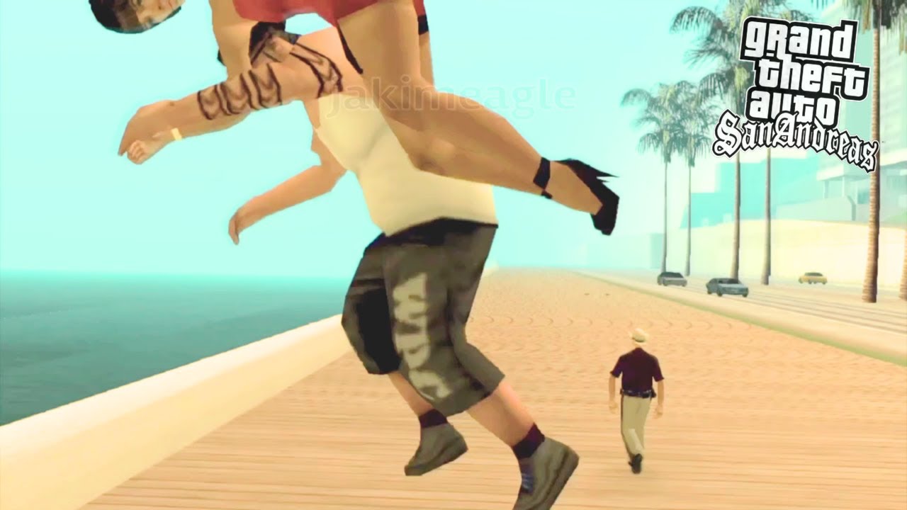 Just A Simple Runningover Compilation - GTA San Andreas