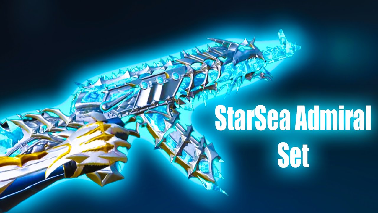 PUBG Mobile || StarSea Admiral Set Emote Akm || @roarofficialyt1