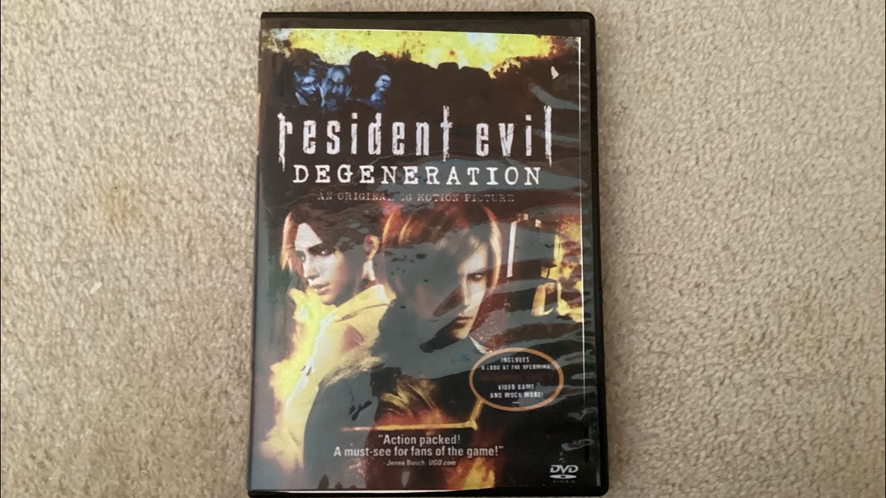 Opening to Resident Evil Degeneration 2008 US DVD