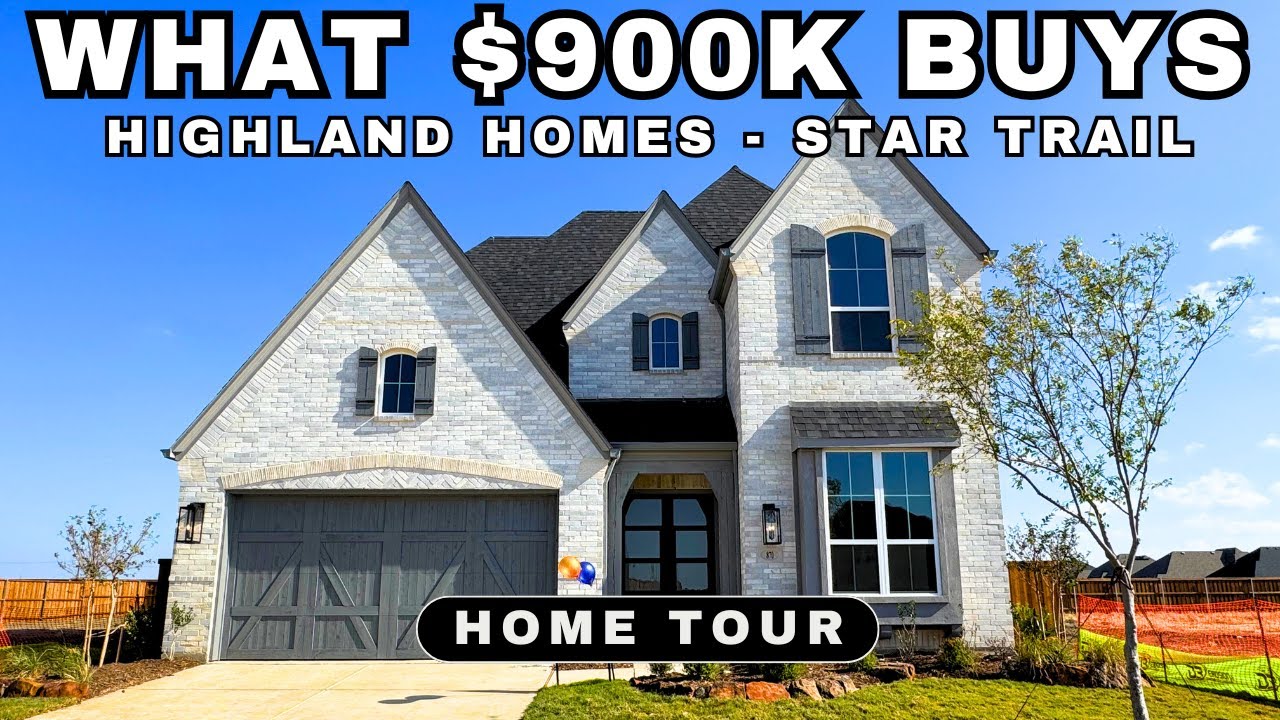 Вот что можно купить за 900 000 долларов в Star Trail | Highland Homes 55 футов | План 568 | Прос...