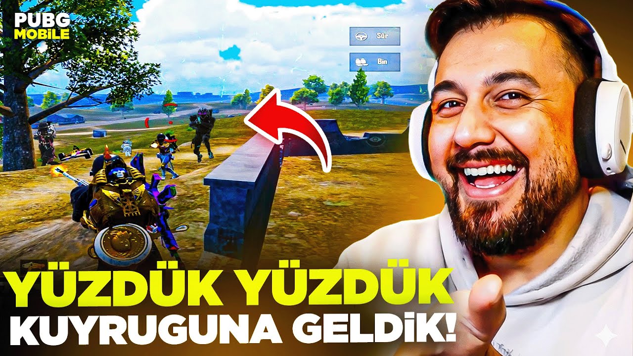 Y&Uuml;ZD&Uuml;K Y&Uuml;ZD&Uuml;K KUYRUĞUNA GELEMEDİK! | PUBG MOBILE